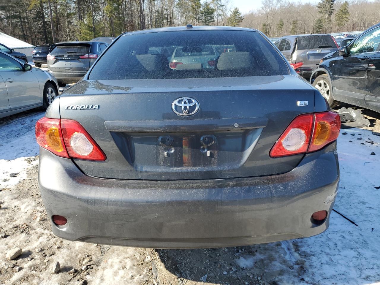 2009 Toyota Corolla VIN 1NXBU40E49Z061899 Copart auction photo, front end / rear end damage thumbnail 6
