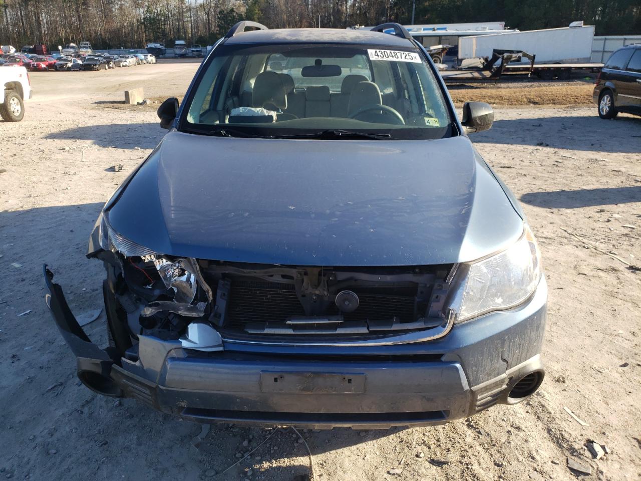 2010 Subaru Forester VIN JF2SH6BC6AH794986 Copart auction photo, front end damage thumbnail 5