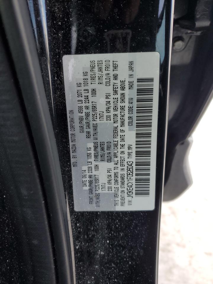 2015 Mazda CX-5 VIN JM3KE4CY1F0526043 Copart auction photo, front end damage thumbnail 14