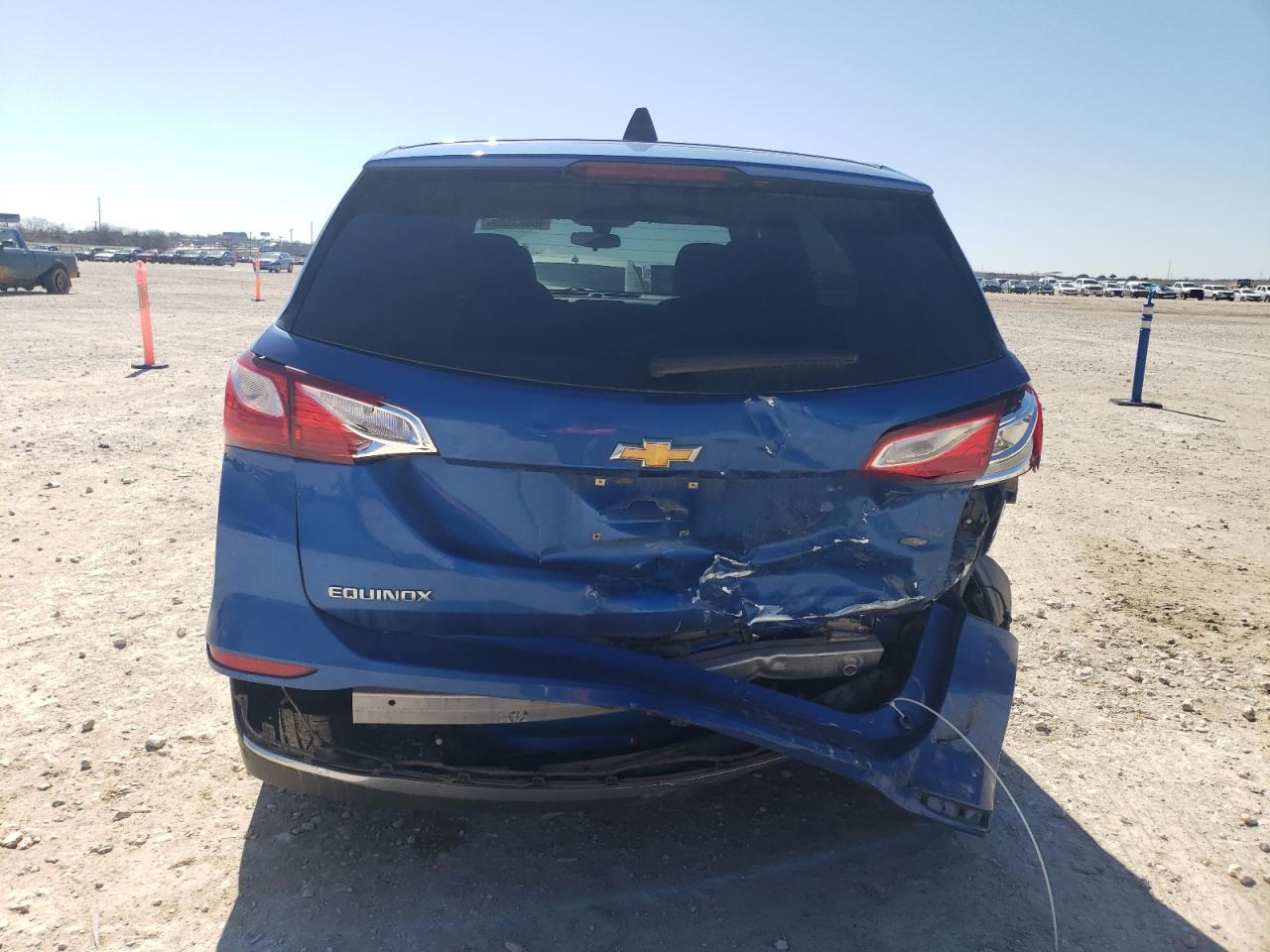 2019 Chevrolet Equinox VIN 3GNAXKEV9KS533323 Copart auction photo, rear end damage thumbnail 6