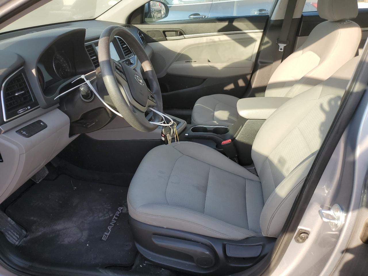 2017 Hyundai Elantra VIN 5NPD84LFXHH115723 Copart auction photo, rear end damage thumbnail 7