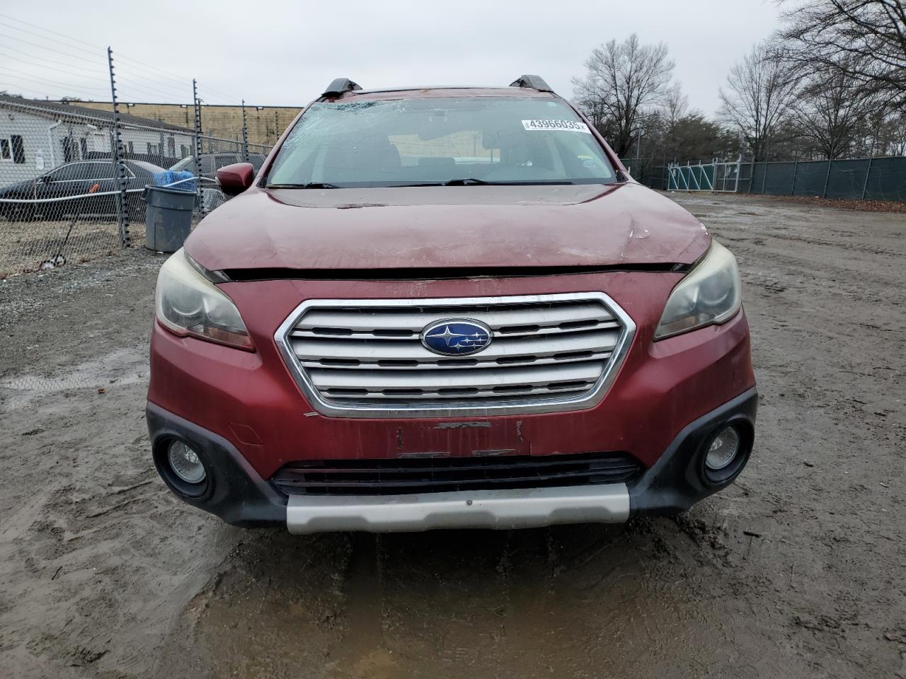 2016 Subaru Outback VIN 4S4BSALC6G3336075 Copart auction photo, all over damage thumbnail 5