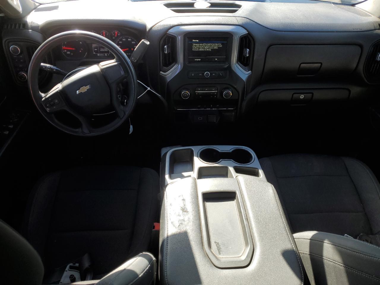 2019 Chevrolet Silverado VIN 1GCPYAEH1KZ317215 Copart auction photo, all over damage thumbnail 8