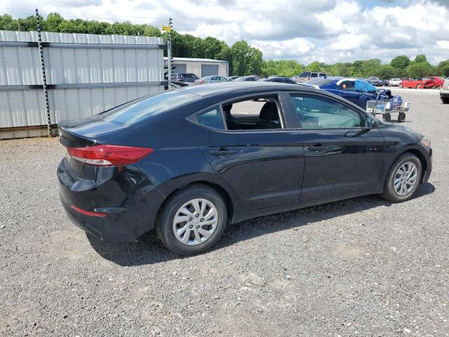 2018 Hyundai Elantra VIN KMHD74LF9JU546872 Copart auction photo, vandalism damage thumbnail 3