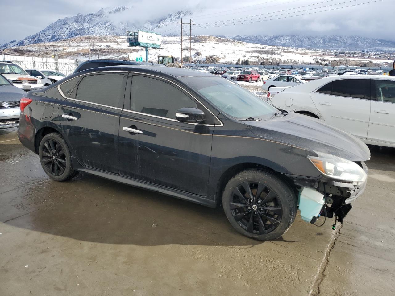 2017 Nissan Sentra VIN 3N1AB7AP6HY387693 Copart auction photo, front end damage thumbnail 4