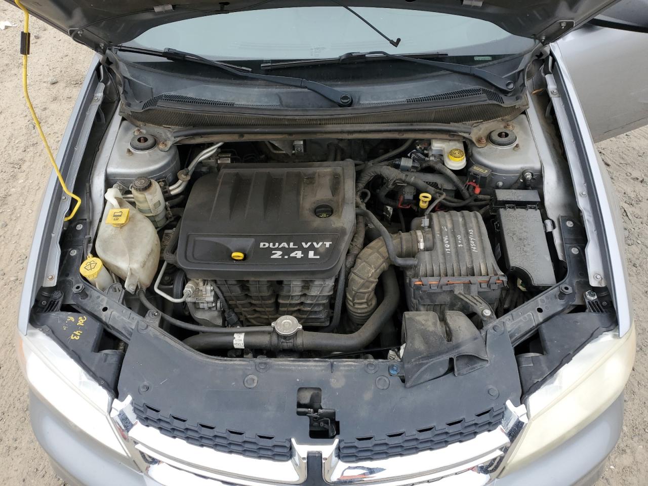 2013 Dodge Avenger VIN 1C3CDZAB1DN632475 Copart auction photo, side / rear end damage thumbnail 12