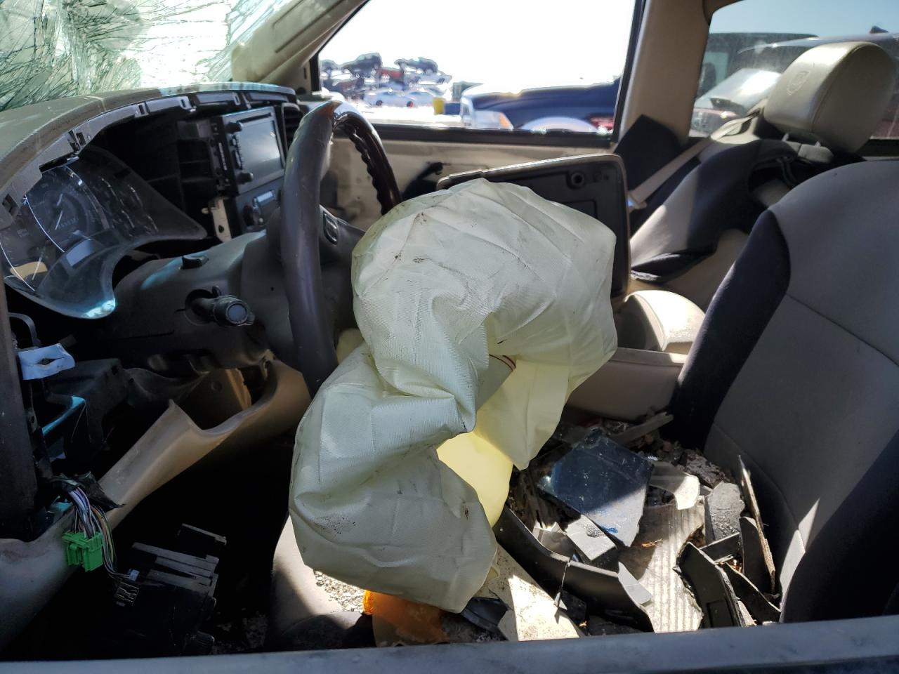 2006 Cadillac Escalade VIN 1GYEK63N46R110848 Copart auction photo, rollover / front end damage thumbnail 7
