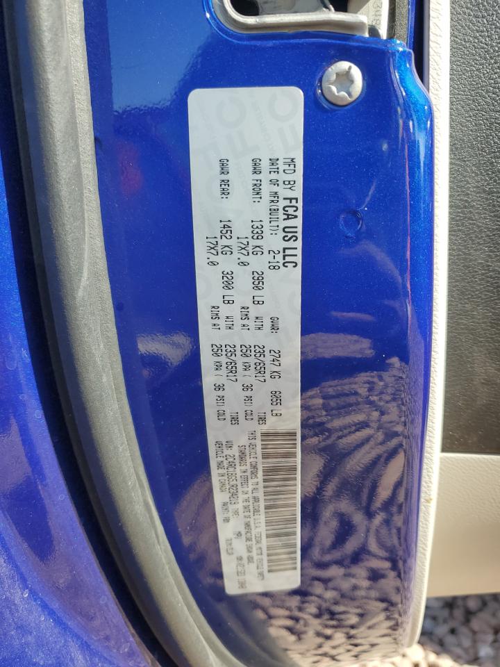 2018 Chrysler Pacifica VIN 2C4RC1BG5JR234219 Copart auction photo, front end damage thumbnail 15