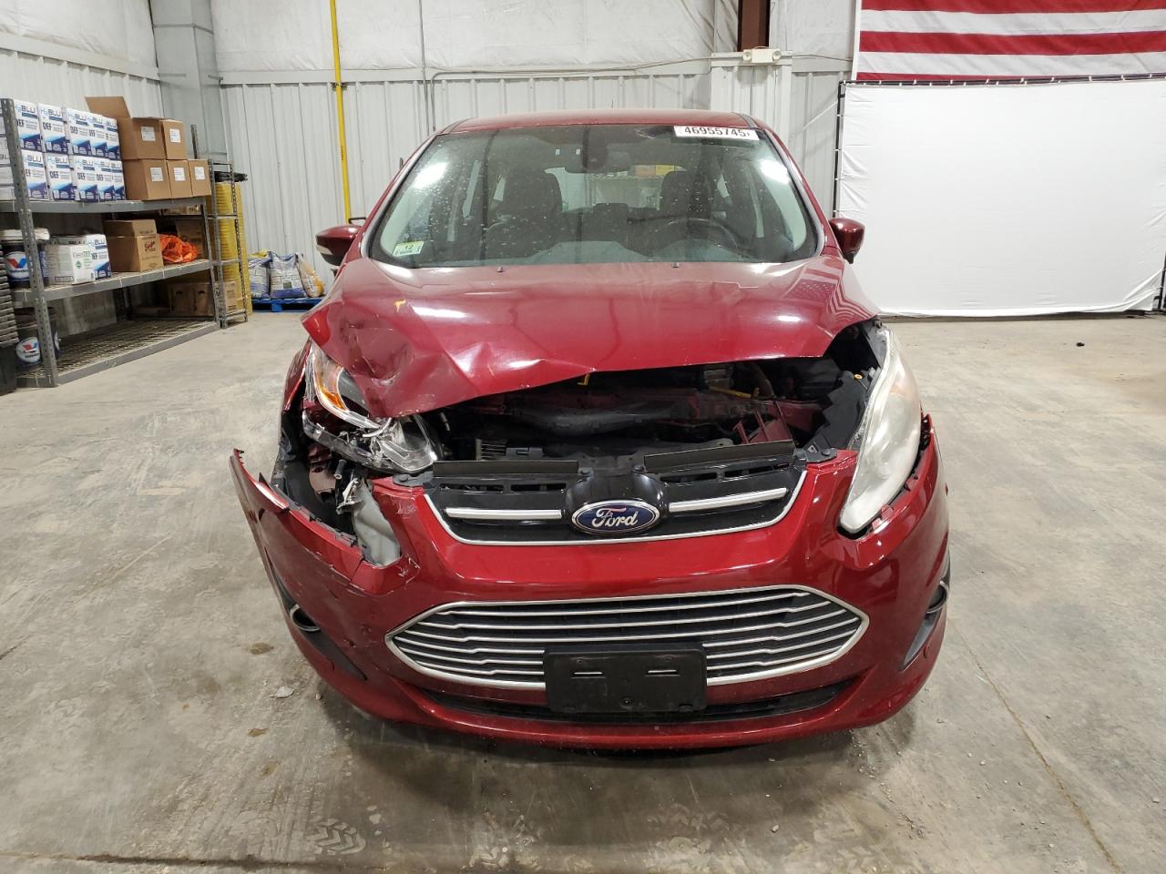 2013 Ford C-MAX VIN 1FADP5BU0DL515584 Copart auction photo, front end damage thumbnail 5