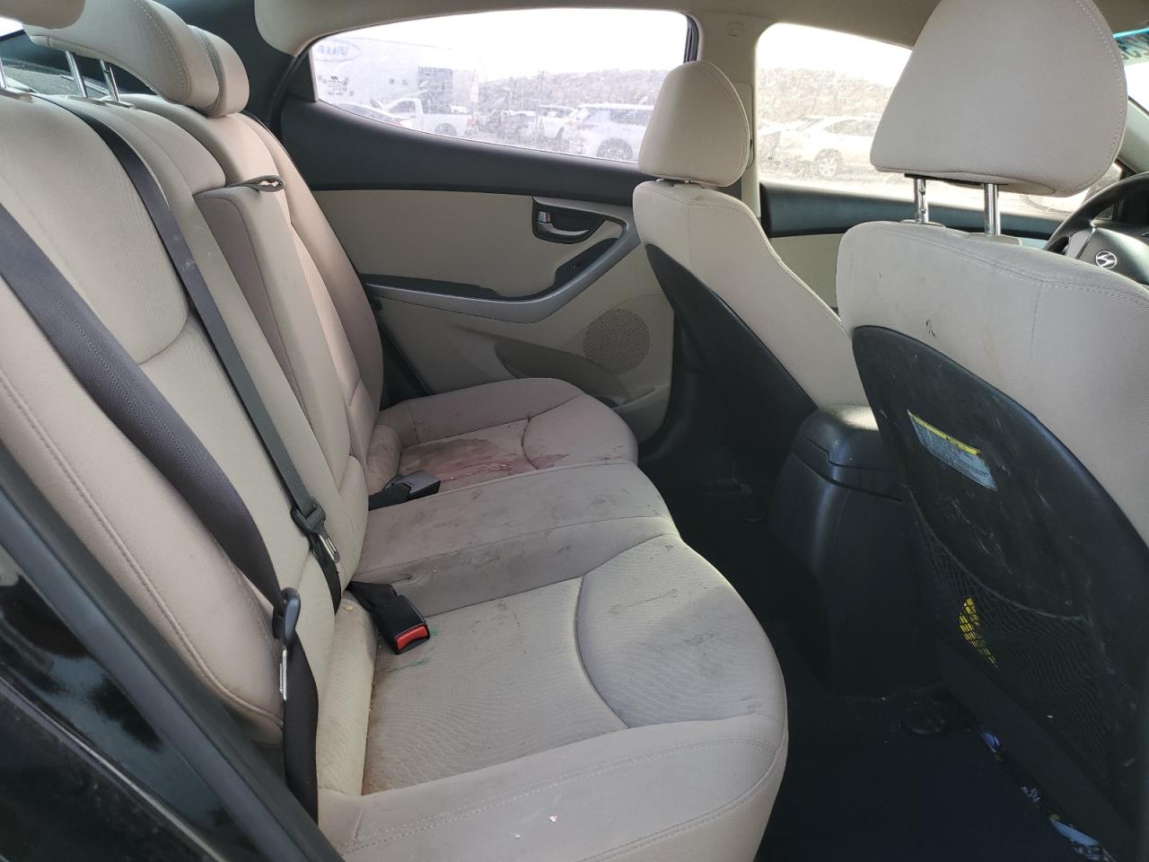 2014 Hyundai Elantra VIN KMHDH4AEXEU043123 Copart auction photo, front end damage thumbnail 10