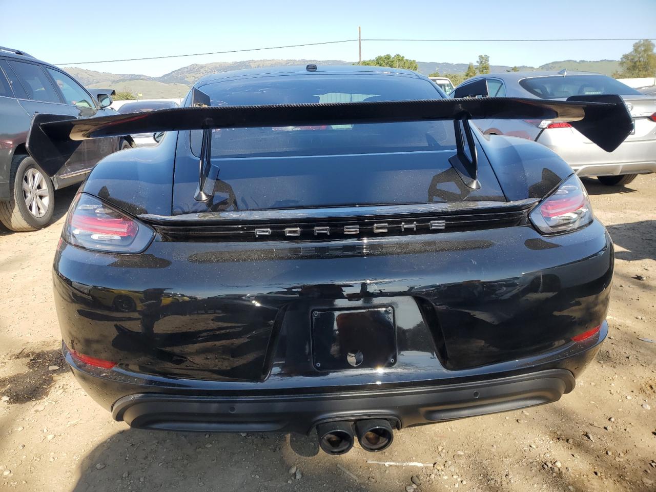 2017 Porsche Cayman VIN WP0AA2A89HS270801 Copart auction photo, front end damage thumbnail 6
