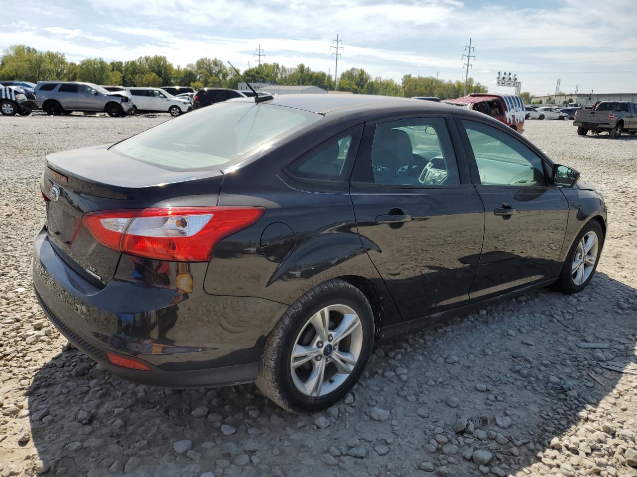 2013 Ford Focus VIN 1FADP3F27DL333006 Copart auction photo, front end damage thumbnail 3