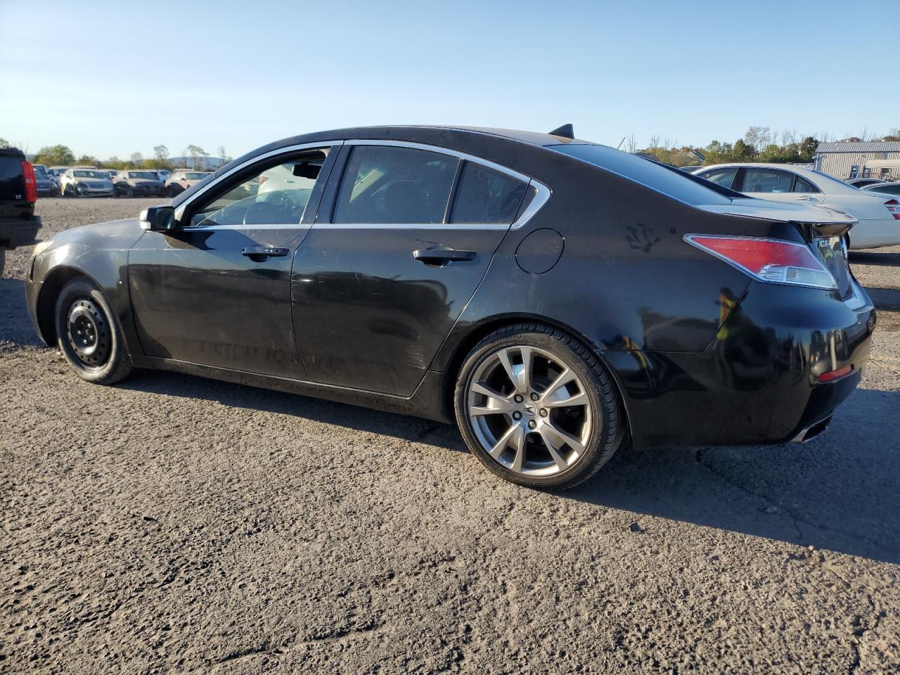 2012 Acura TL VIN 19UUA9F70CA009868 Copart auction photo, front end / rear end damage thumbnail 2