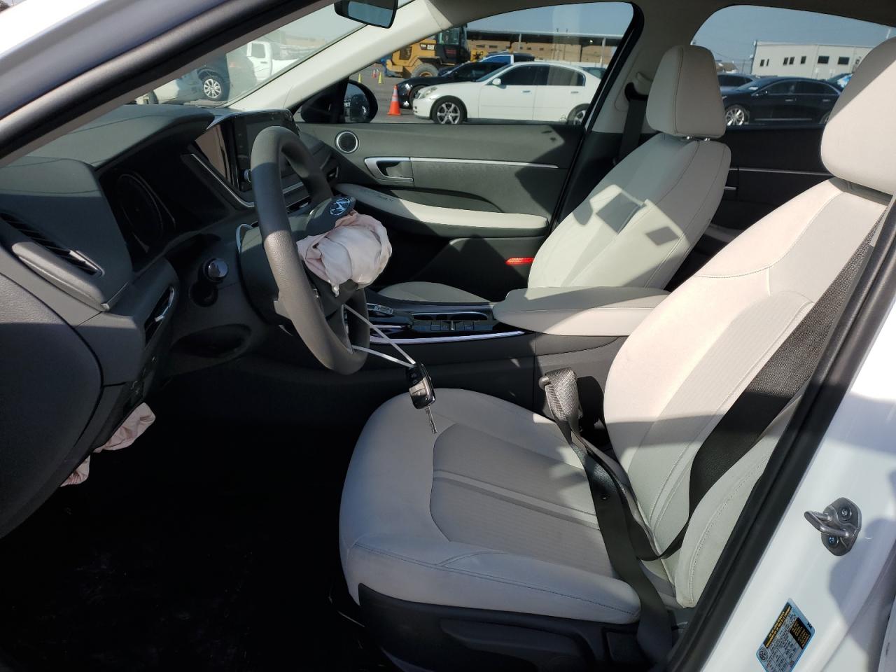 2023 Hyundai Sonata VIN KMHL24JAXPA344716 Copart auction photo, front end damage thumbnail 7