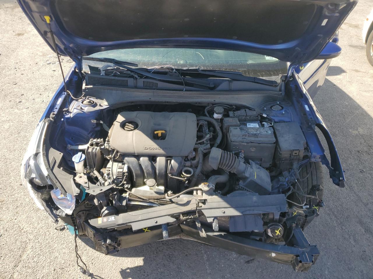 2019 KIA Forte VIN 3KPF24AD8KE041449 Copart auction photo, front end damage thumbnail 11