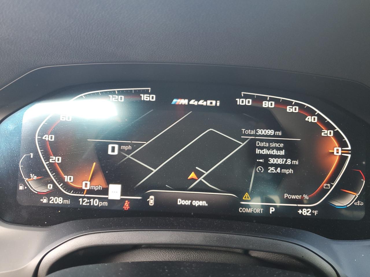 2022 BMW M4 VIN WBA83AP00NCH81159 Copart auction photo, front end damage thumbnail 9