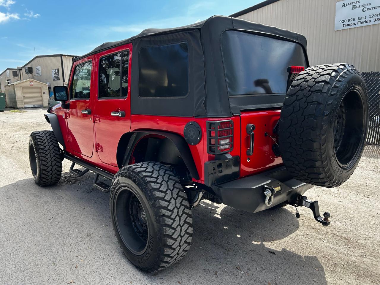 2015 Jeep Wrangler VIN 1C4BJWDG1FL593276 Copart auction photo, normal wear damage thumbnail 3