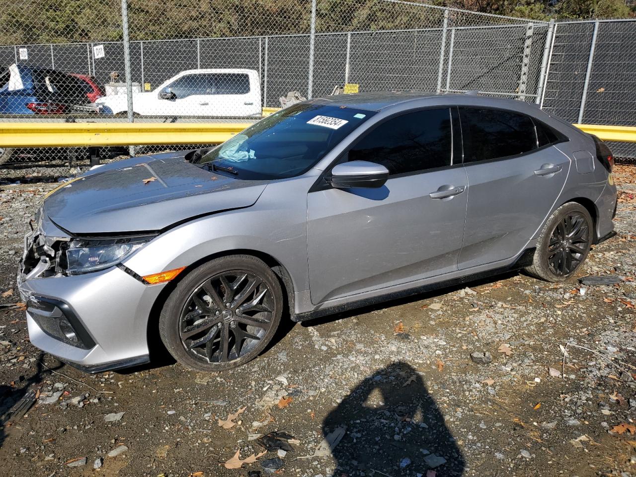 2021 Honda Civic VIN SHHFK7H47MU217572 - Copart auction photo