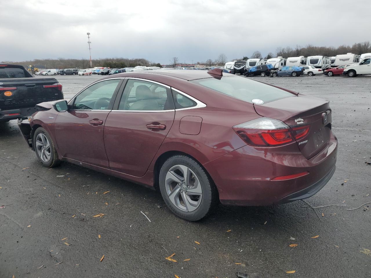 2019 Honda Insight VIN 19XZE4F19KE024551 Copart auction photo, front end damage thumbnail 2
