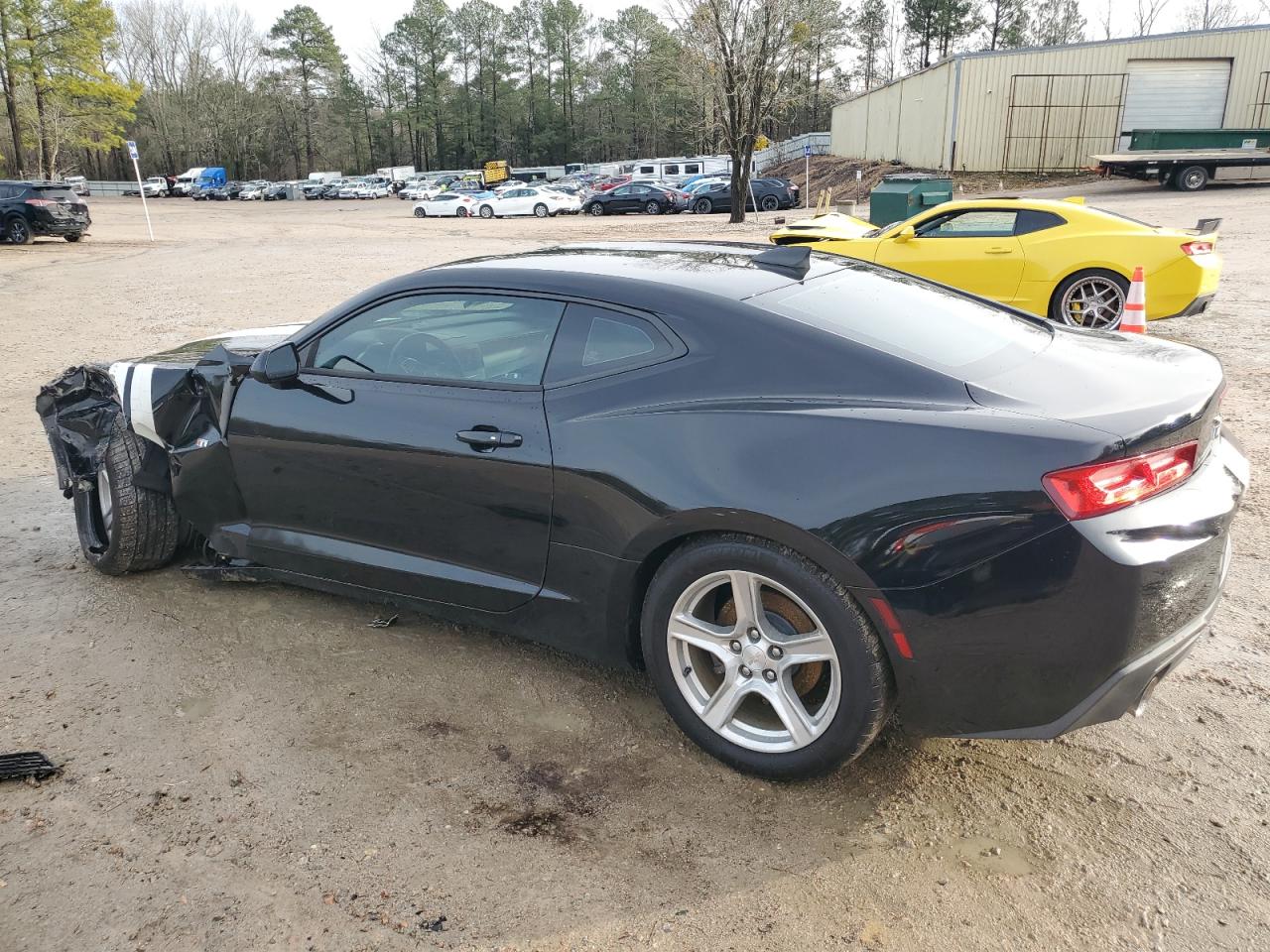 2018 Chevrolet Camaro VIN 1G1FB1RXXJ0191334 Copart auction photo, side / undercarriage damage thumbnail 2
