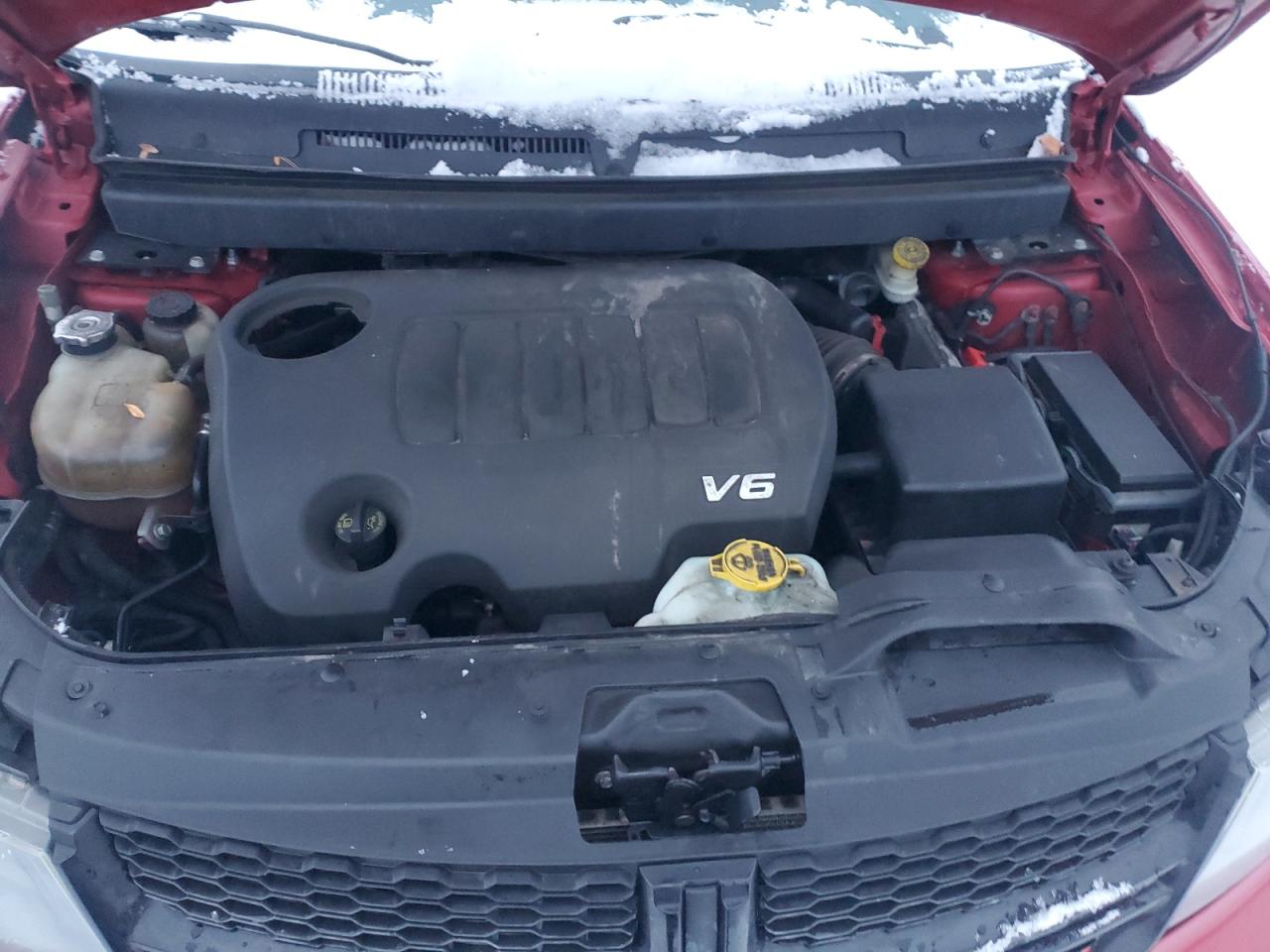 2017 Dodge Journey VIN 3C4PDDGGXHT575296 Copart auction photo, vandalism damage thumbnail 12