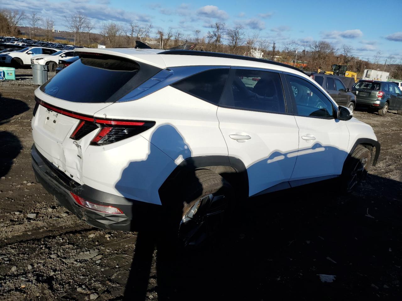2023 Hyundai Tucson VIN 5NMJFCAE1PH282951 Copart auction photo, all over damage thumbnail 3