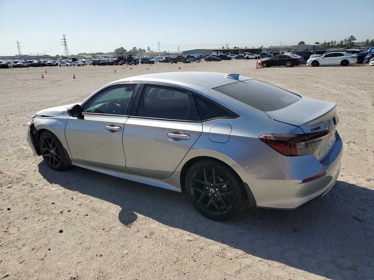 2025 Honda Civic VIN 2HGFE2F50SH554911 Copart auction photo, front end damage thumbnail 2