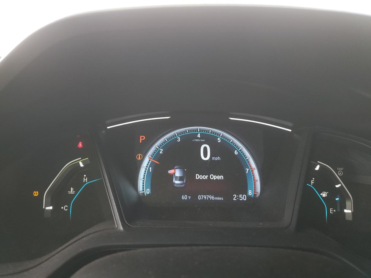 2019 Honda Civic VIN 19XFC2F61KE028585 Copart auction photo, rear end damage thumbnail 9