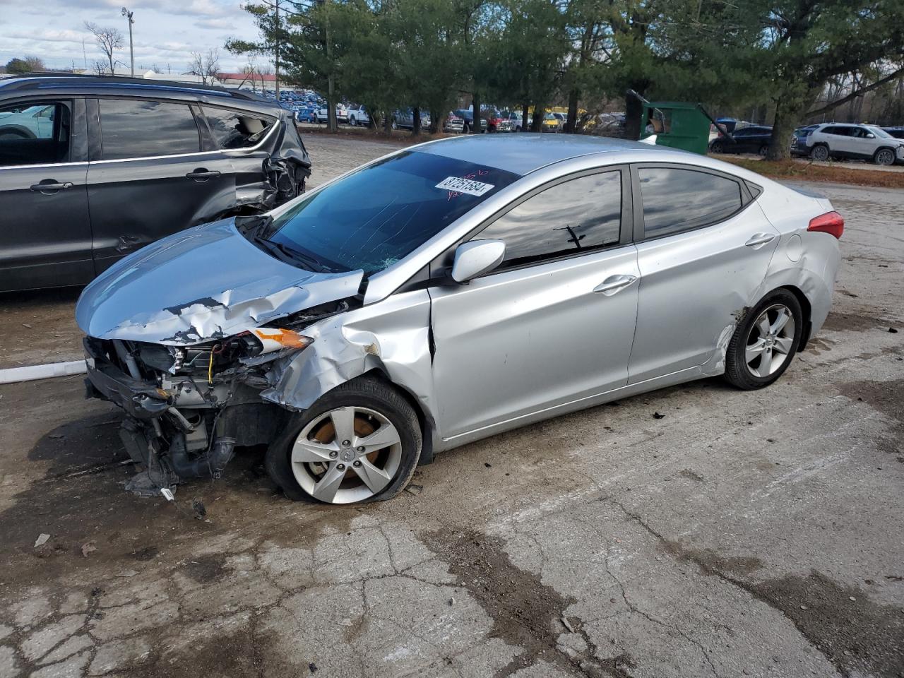 2013 Hyundai Elantra VIN 5NPDH4AE5DH279756