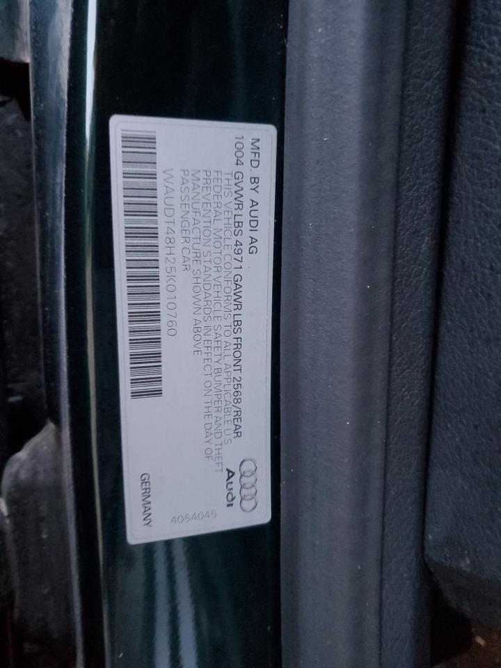 2005 Audi A4 VIN WAUDT48H25K010760 Copart auction photo, front end damage thumbnail 14
