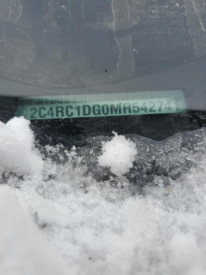 2021 Chrysler Voyager VIN 2C4RC1DG0MR542741 Copart auction photo, side damage thumbnail 13