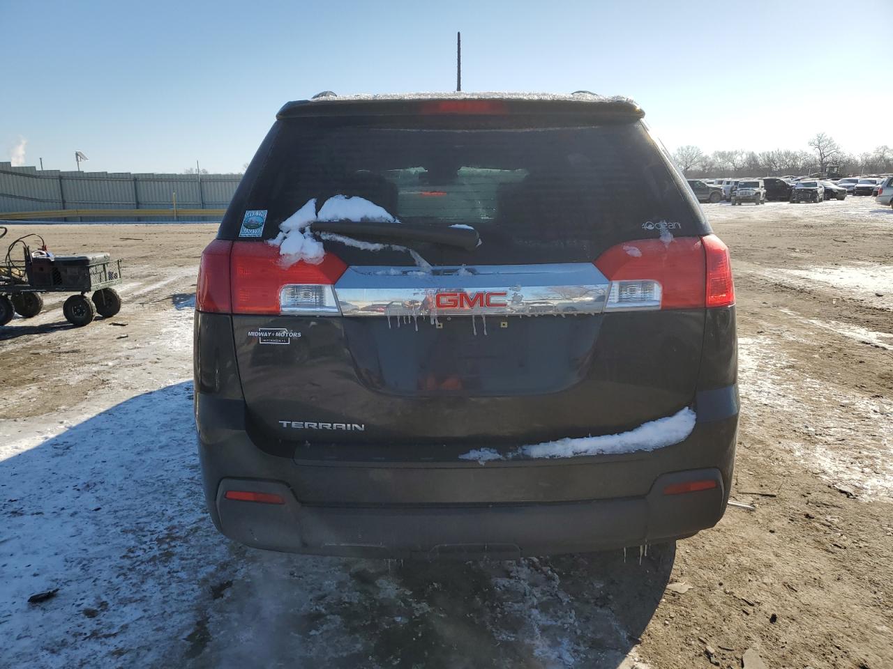 2015 GMC Terrain VIN 2GKALSEK4F6368073 Copart auction photo, side / rear end damage thumbnail 6