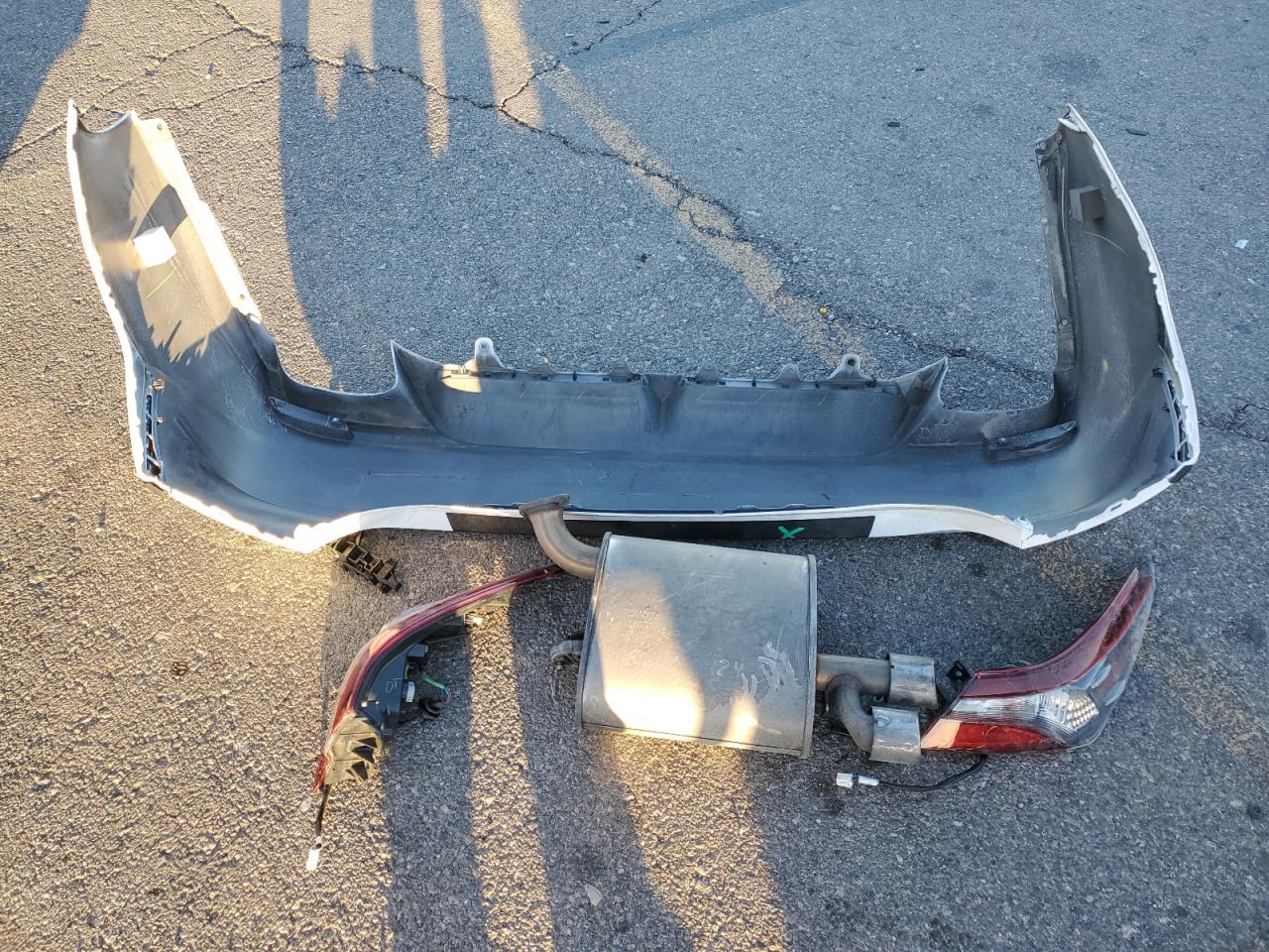 2023 Toyota Camry VIN 4T1G11AK8PU778403 Copart auction photo, rear end damage thumbnail 12