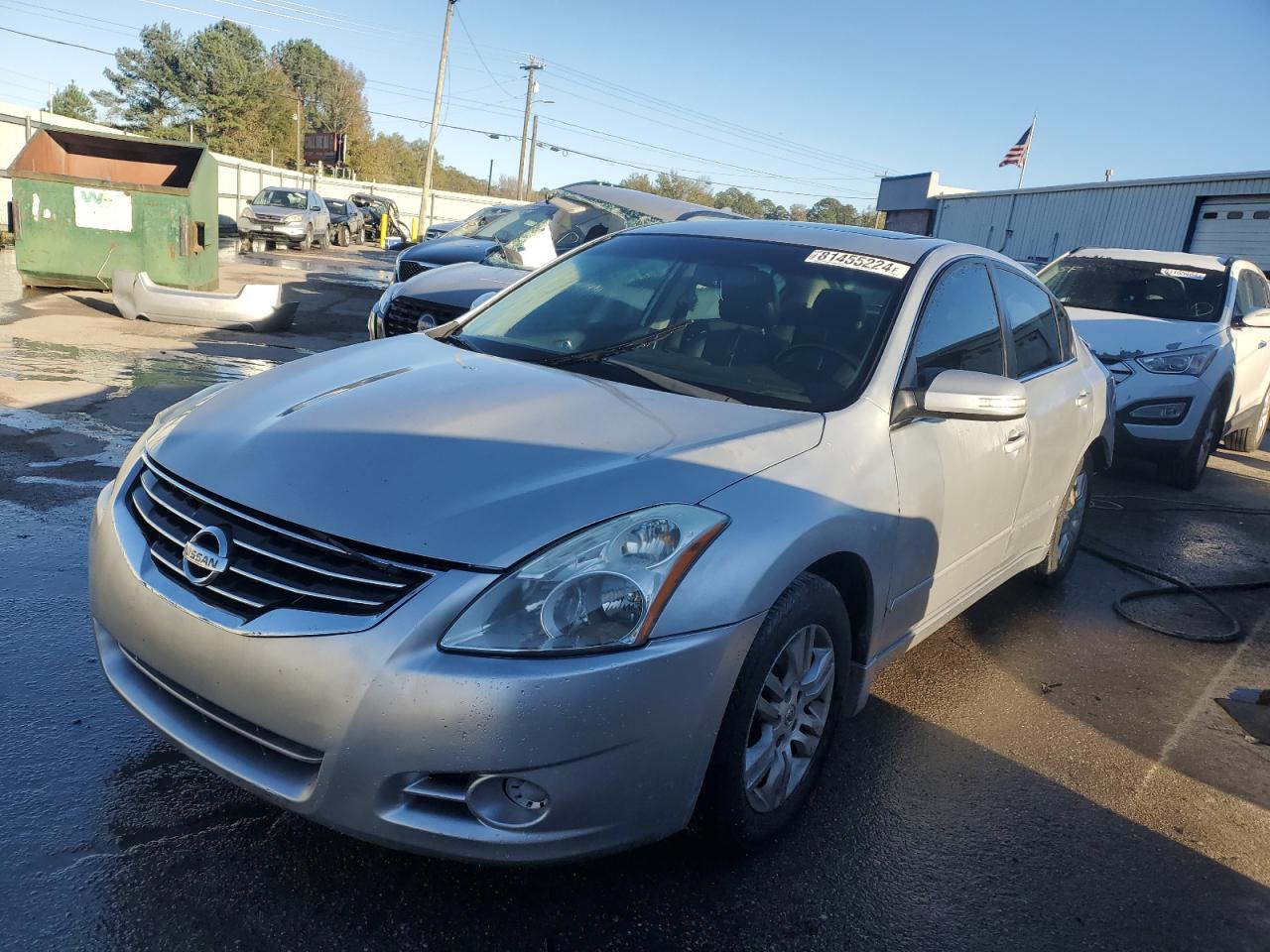2012 Nissan Altima VIN 1N4AL2AP4CN413085