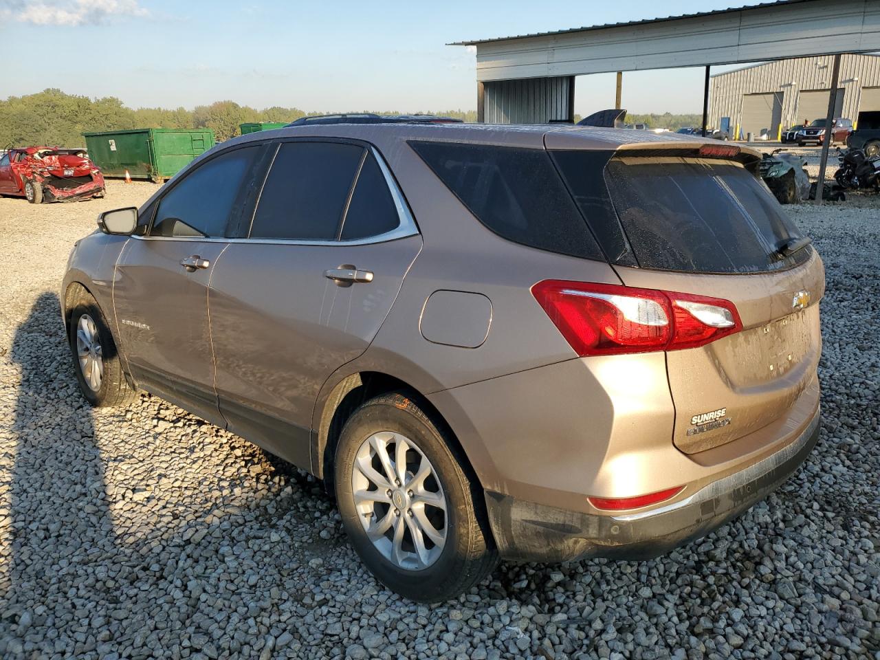 2018 Chevrolet Equinox VIN 2GNAXJEV4J6257303 Copart auction photo, front end damage thumbnail 2
