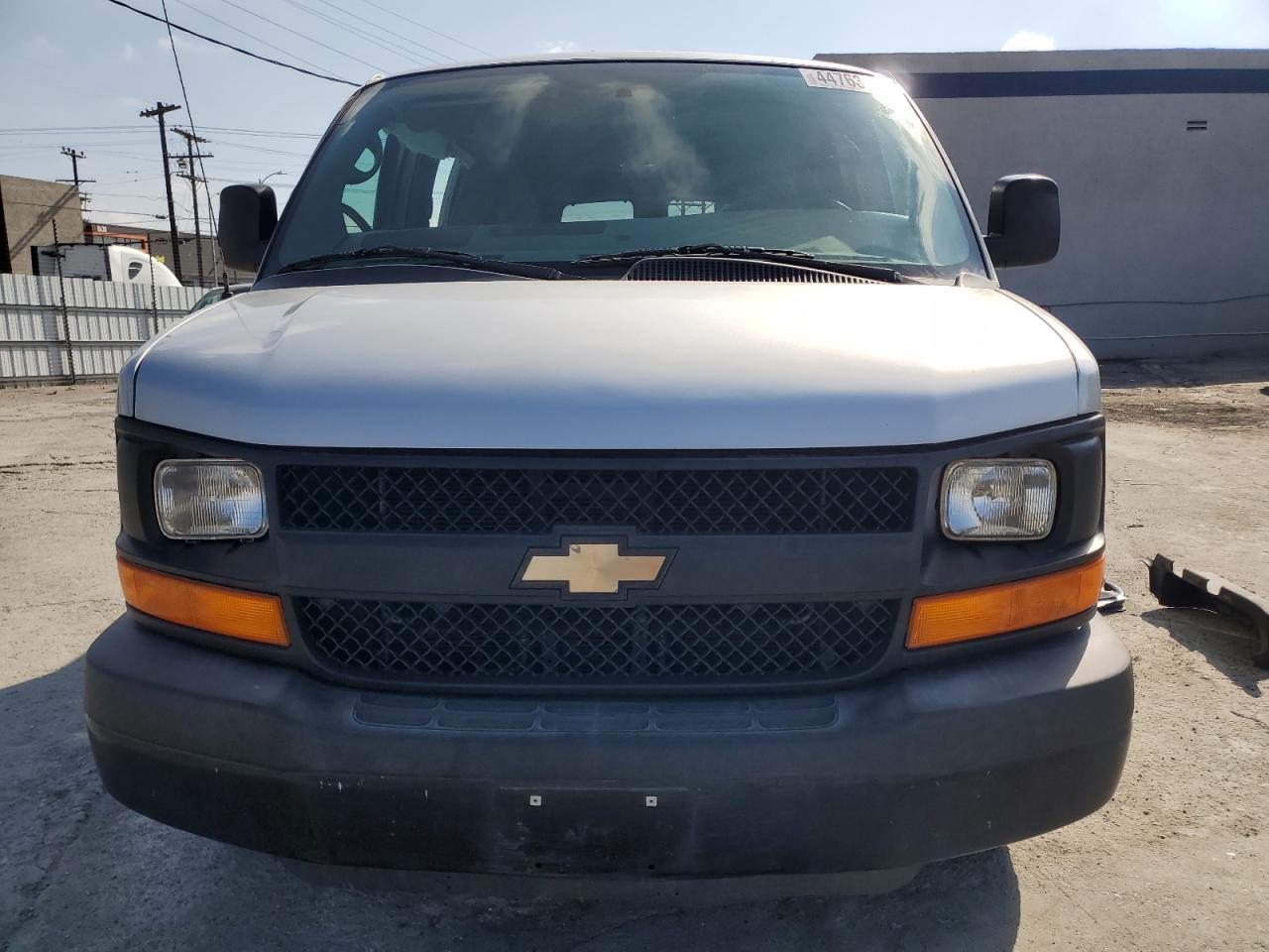 2014 Chevrolet Express VIN 1GAWGPFG9E1185033 Copart auction photo, side / rear end damage thumbnail 5