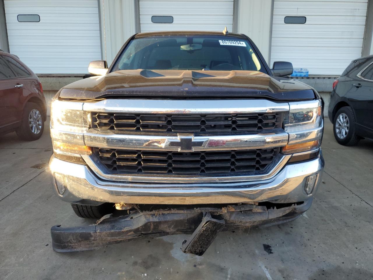 2018 Chevrolet Silverado VIN 1GCVKREC4JZ265489 Copart auction photo, front end / minor dent/scratches damage thumbnail 5