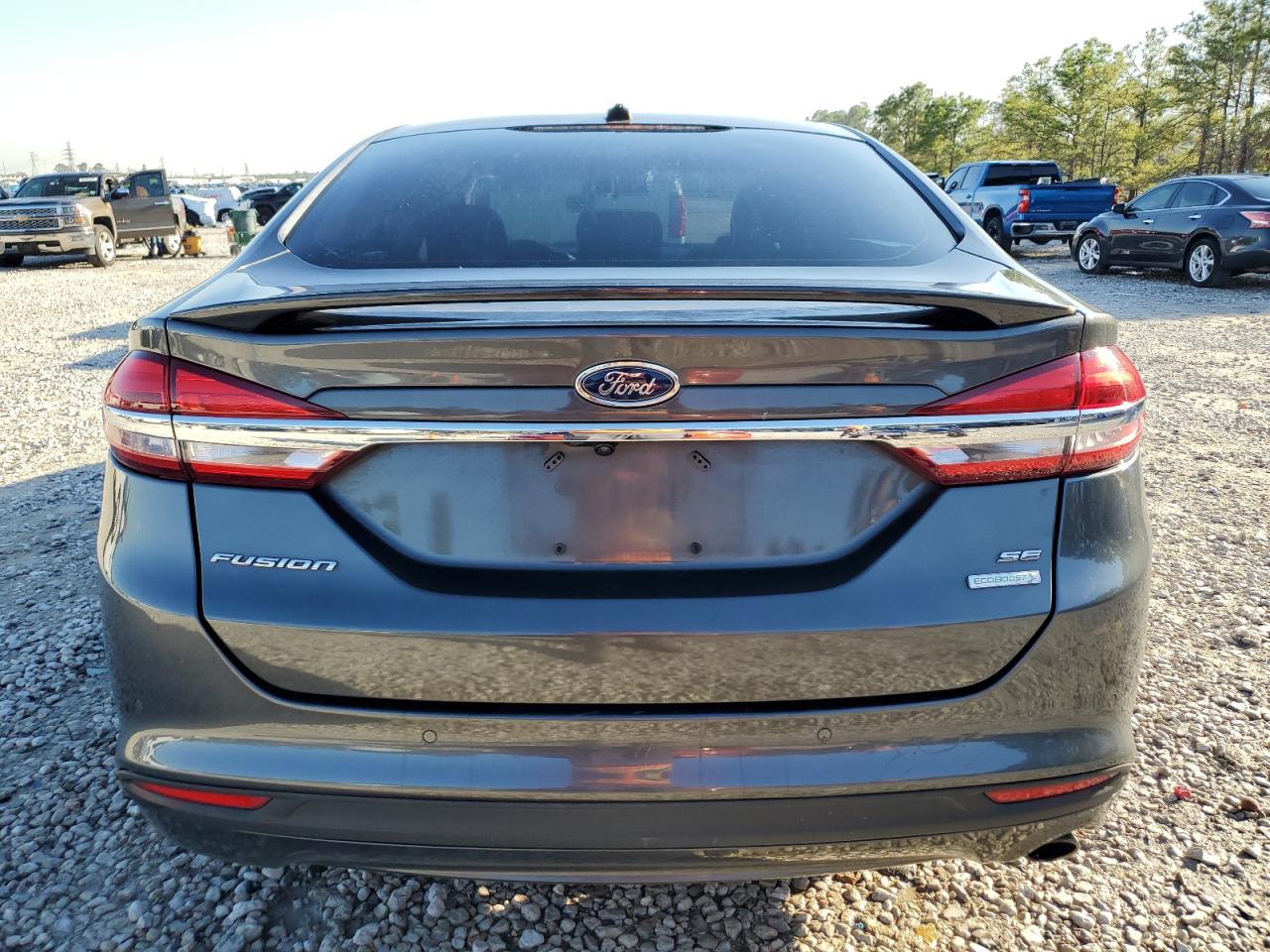 2018 Ford Fusion VIN 3FA6P0HD0JR200672 Copart auction photo, front end / minor dent/scratches damage thumbnail 6