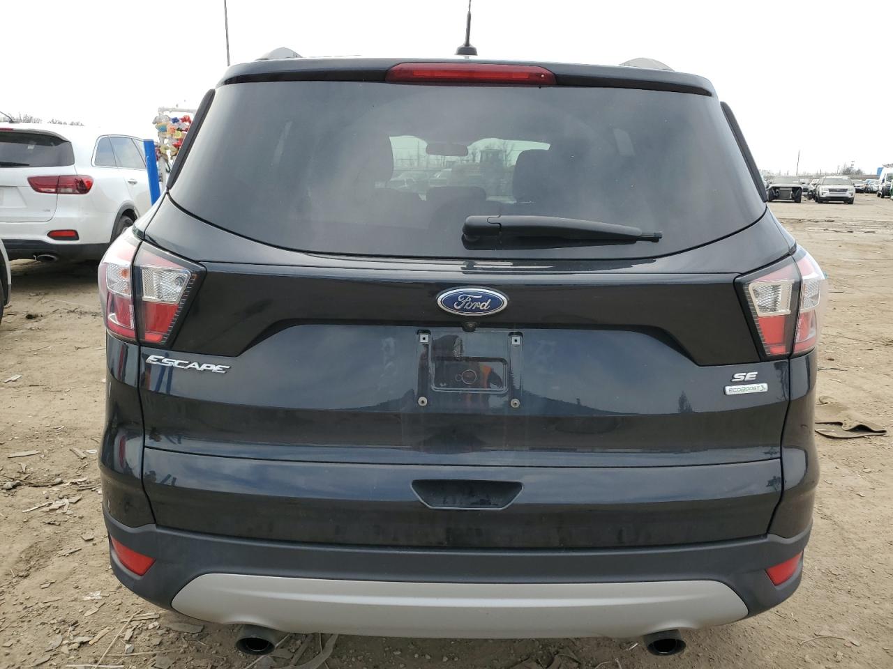 2018 Ford Escape VIN 1FMCU0GD8JUC68892 Copart auction photo, front end / side damage thumbnail 6