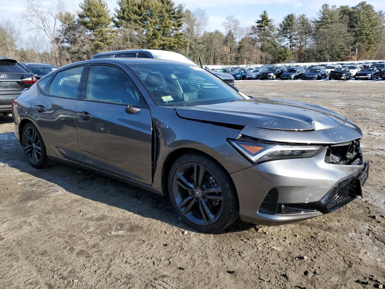 2024 Acura Integra VIN 19UDE4G72RA001026 Copart auction photo, mechanical / front end damage thumbnail 4