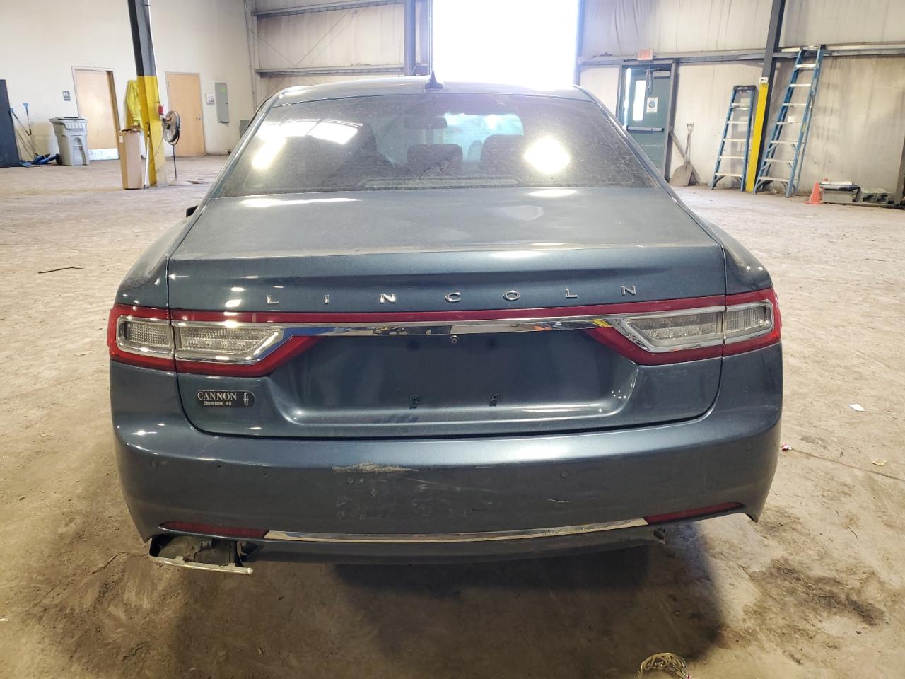 2019 Lincoln Continental VIN 1LN6L9PK9K5602393 Copart auction photo, side damage thumbnail 6