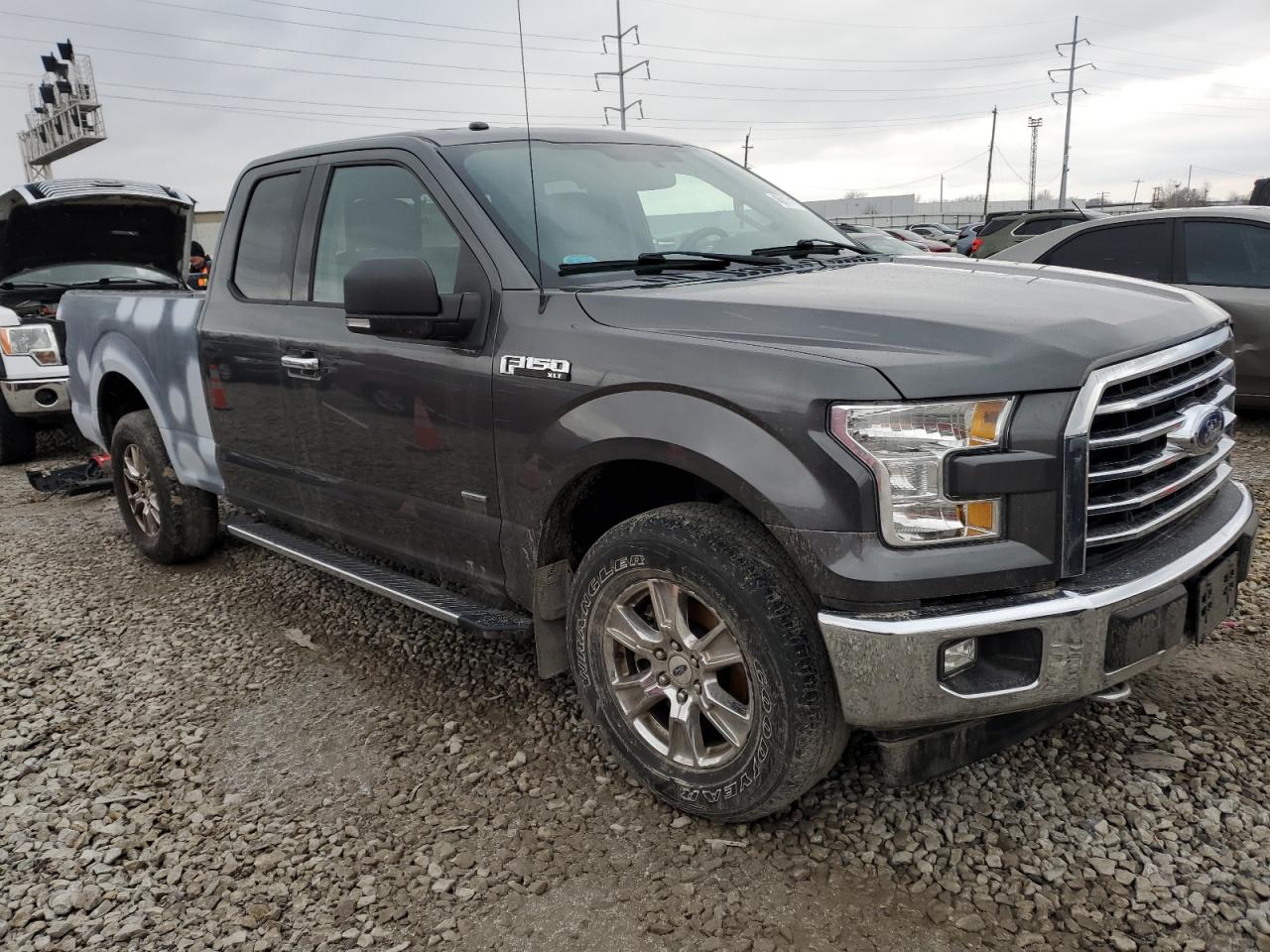 2017 Ford F-150 VIN 1FTEX1EP2HFB40413 Copart auction photo, rear end damage thumbnail 4