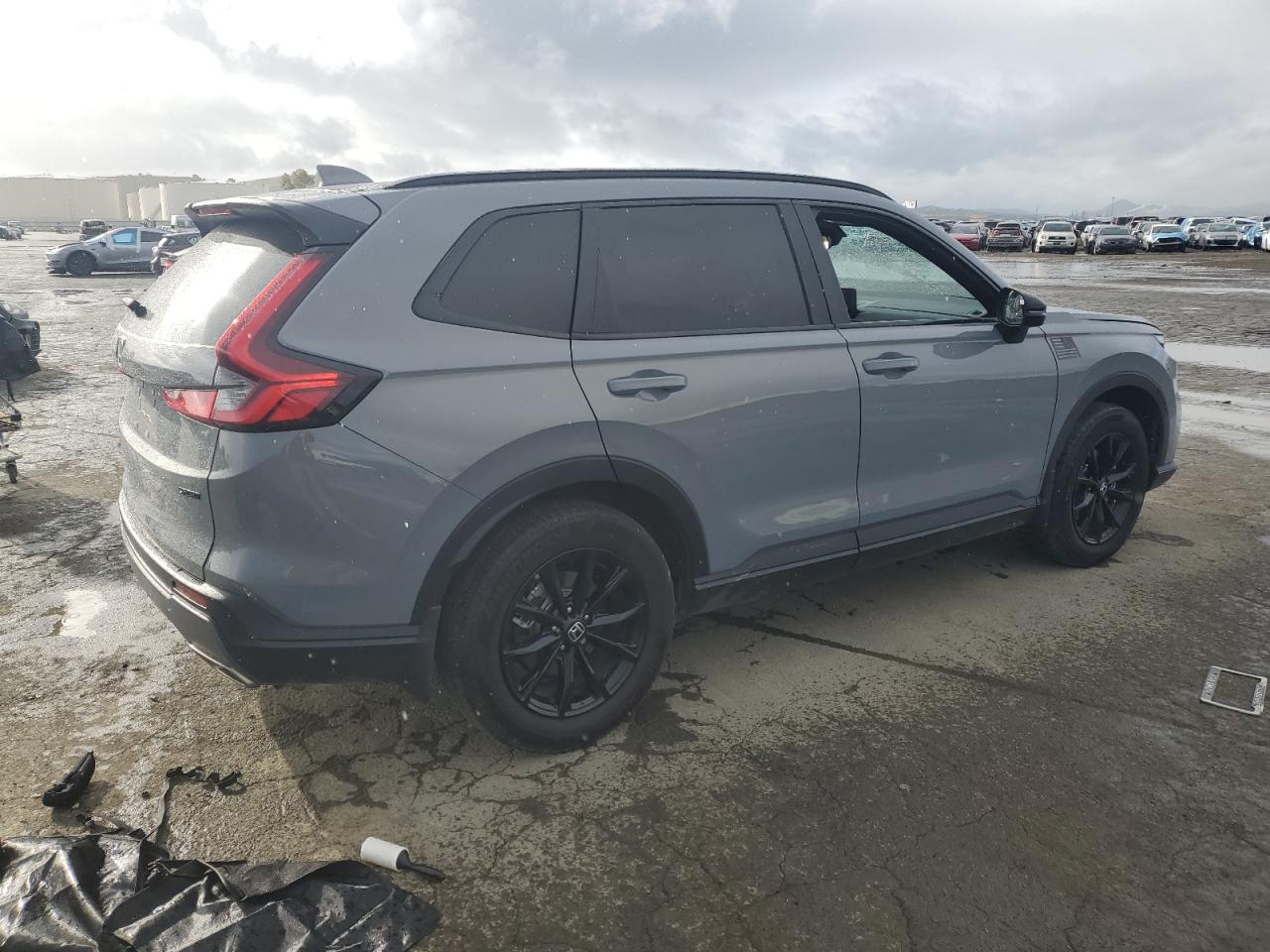2023 Honda CR-V VIN 2HKRS6H55PH814081 Copart auction photo, front end damage thumbnail 3