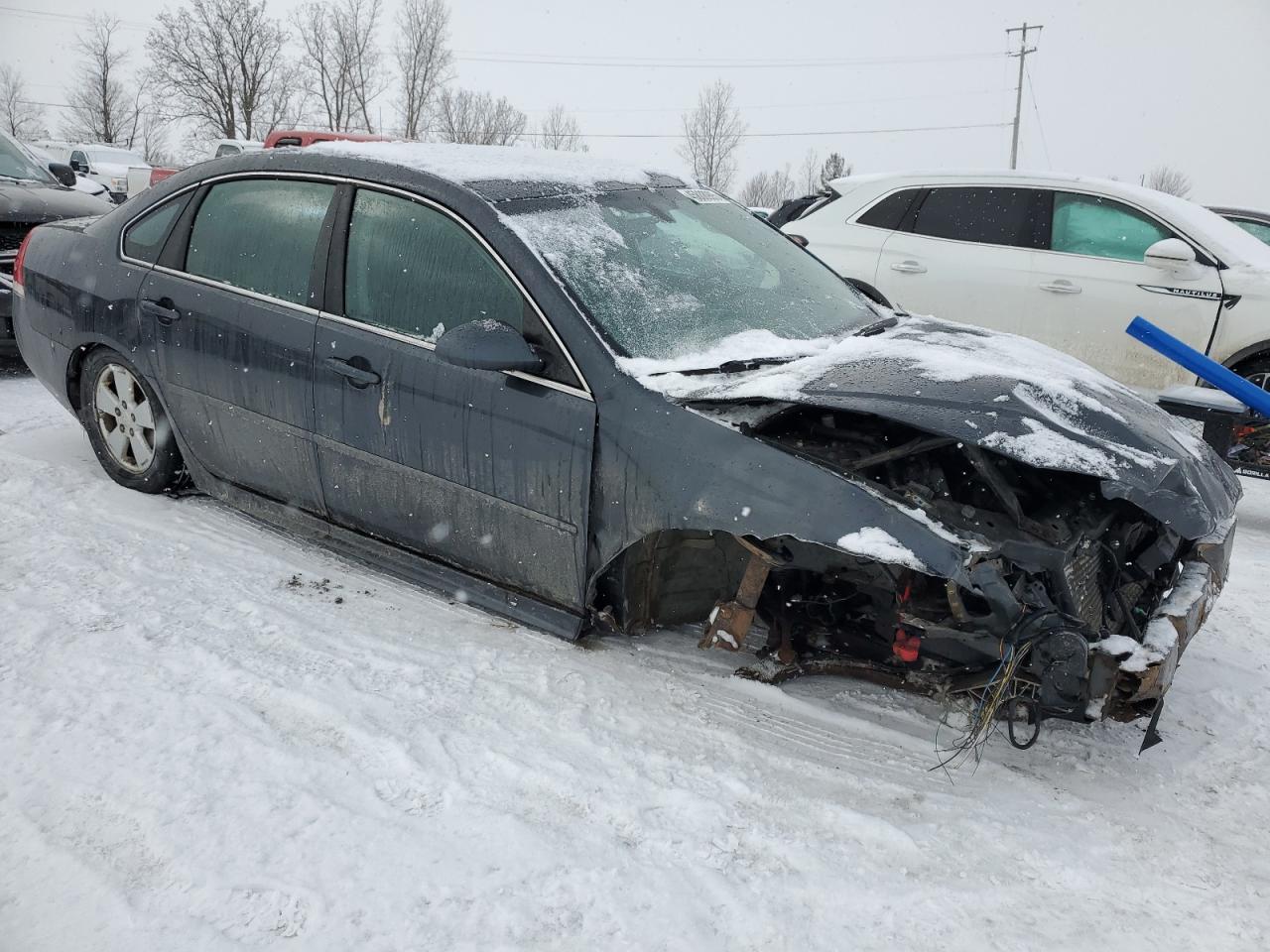 2011 Chevrolet Impala VIN 2G1WG5EK2B1292585 Copart auction photo, front end / side damage thumbnail 4