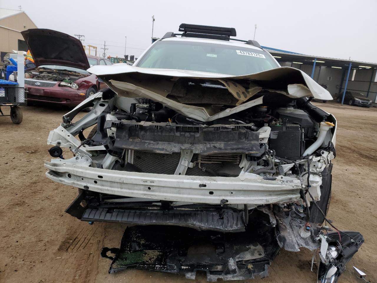 2017 Subaru Outback VIN 4S4BSAFC6H3434746 Copart auction photo, front end damage thumbnail 5