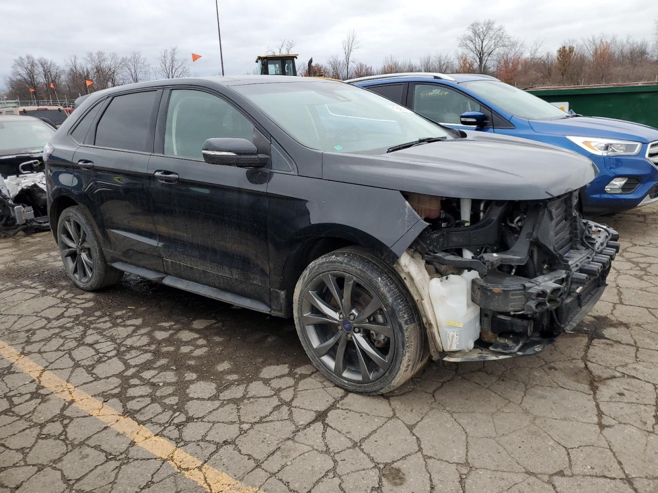 2016 Ford Edge VIN 2FMPK4AP0GBC30671 Copart auction photo, front end damage thumbnail 4