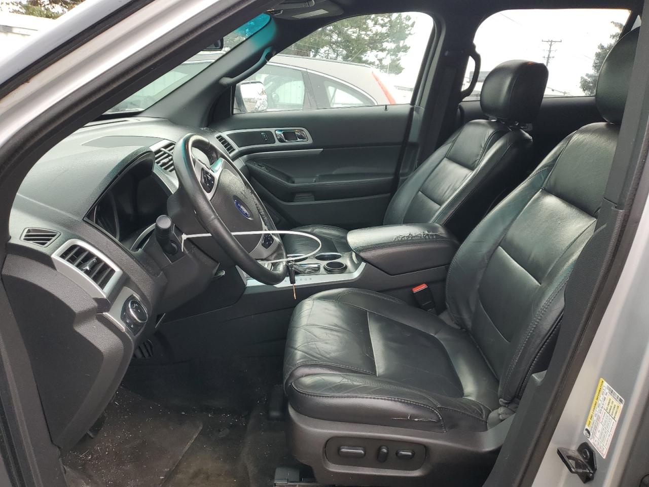 2014 Ford Explorer VIN 1FM5K7D86EGB41447 Copart auction photo, front end / undercarriage damage thumbnail 7