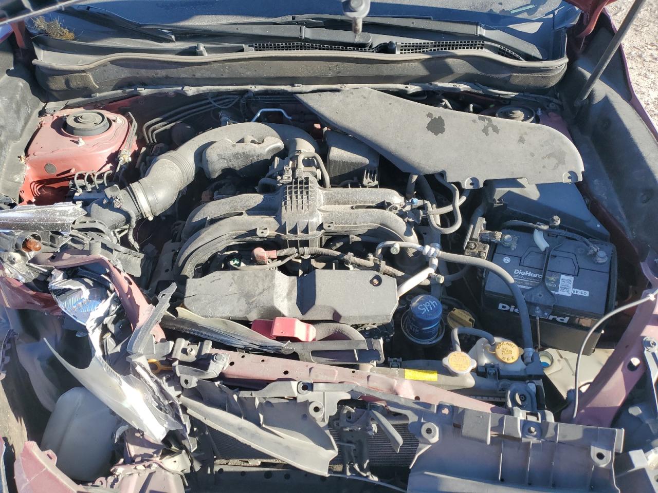 2015 Subaru Forester VIN JF2SJADC2FH420645 Copart auction photo, front end damage thumbnail 12