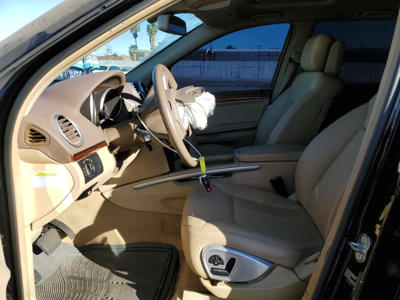 2008 Mercedes-Benz GL-klasse VIN 4JGBF71E48A416712 Copart auction photo, front end / side damage thumbnail 7