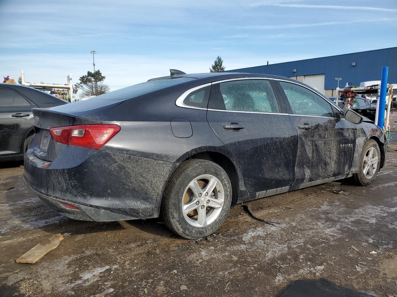 2022 Chevrolet Malibu VIN 1G1ZB5STXNF204548 Copart auction photo, front end / side damage thumbnail 3